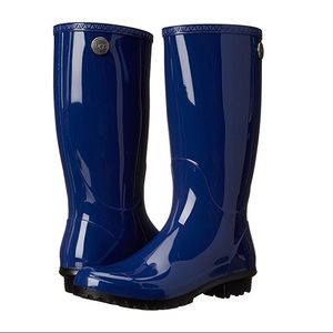 Blue Ugg Rain Boots